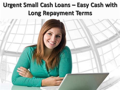 Urgent Small Cash Loan